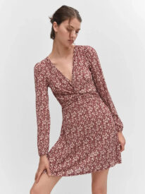 Maluka Women Printed Rayon Dress